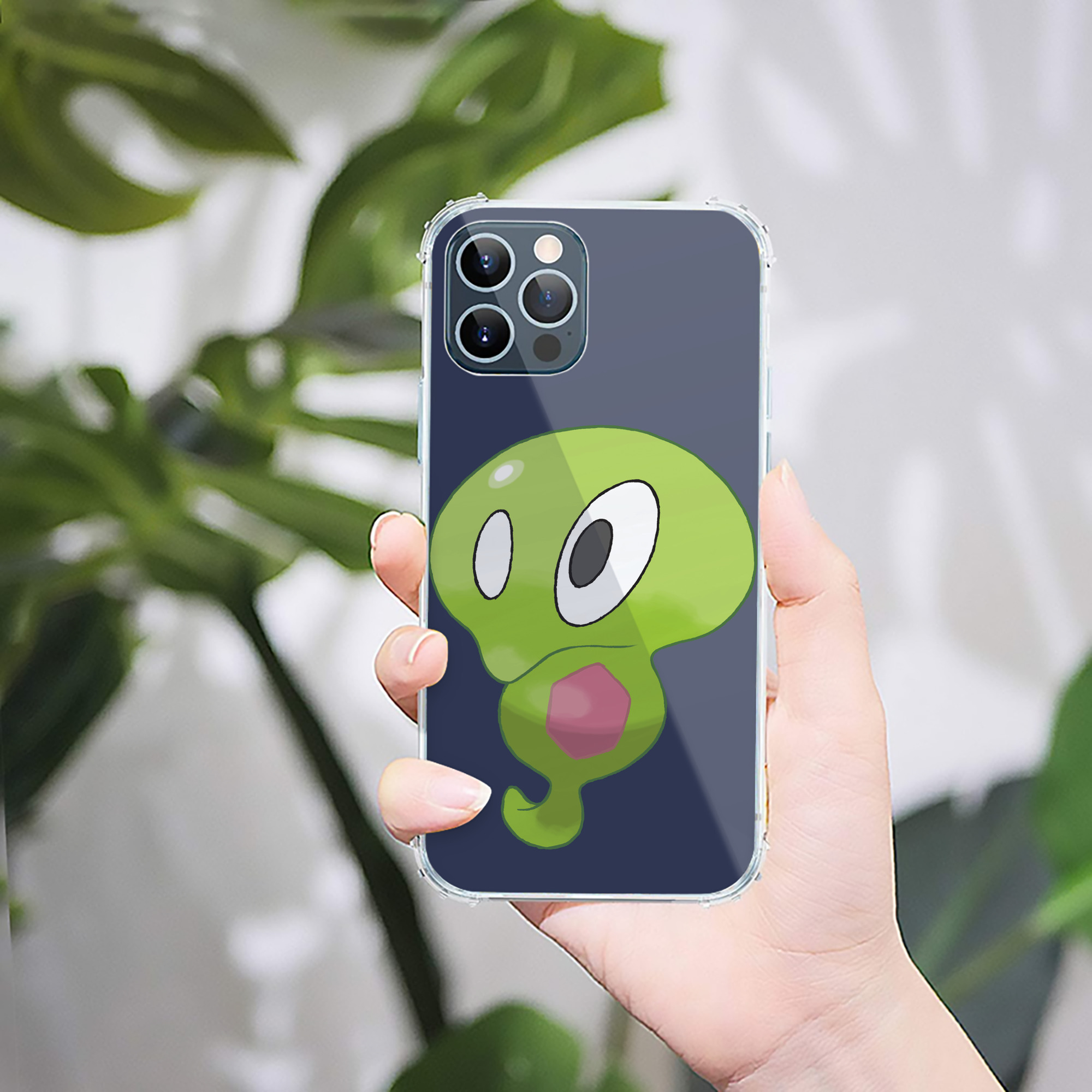 （画像用） ポケットモンスター Pokémon 【iPhone 12シリーズ対応】透明スマホケース（クリアソフトケース）